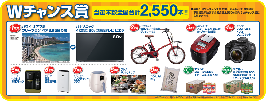 Wチャンス賞